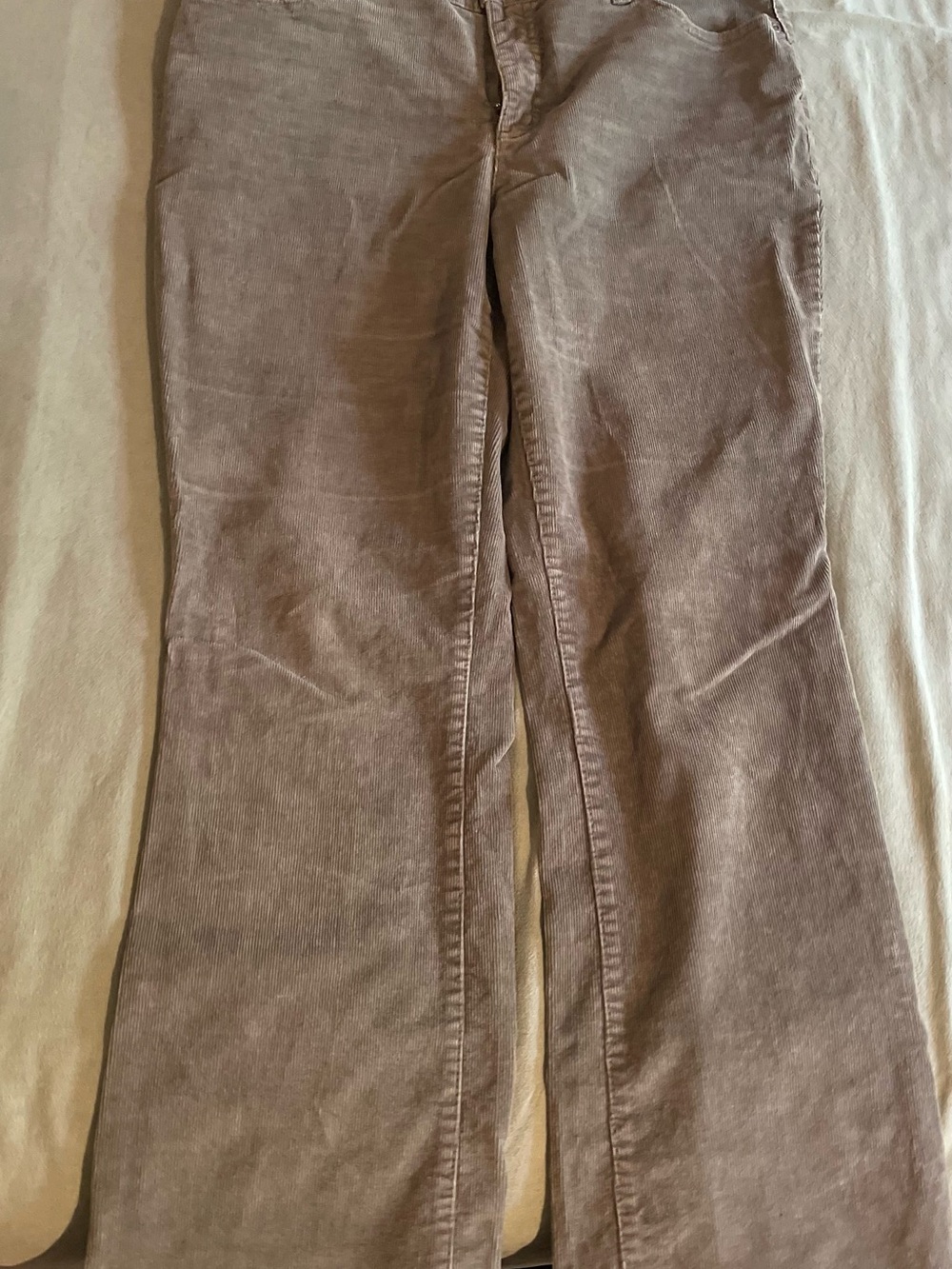 St. John's Bay Corduroy Pants in Taupe Green